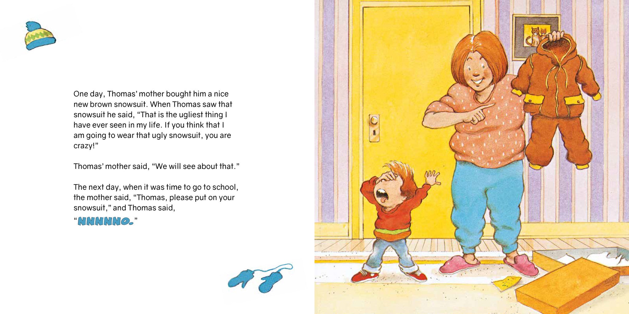 Cover image for Thomas' Snowsuit ISBN 9781773210377